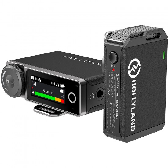 Hollyland LARK MAX Solo Wireless Microphone System (2.4 GHz,